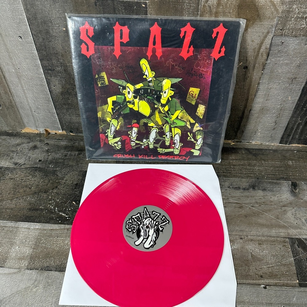 SPAZZ - Crush Kill Destroy / RED Vinyl 625 THRASH